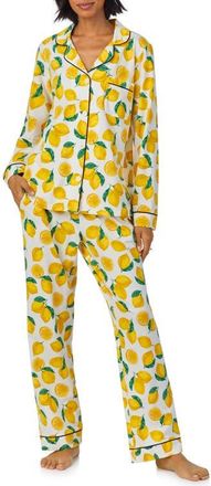 Bedhead Pajamas Print Stretch Jersey Pajamas in Main Squeeze at Nordstrom, Size Small