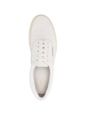 Tom Ford Mens Sneakers White Calfskin Trainers