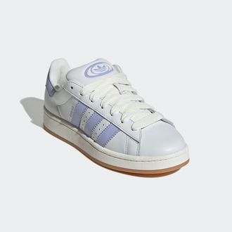 adidas Sneaker ADIDAS ORIGINALS CAMPUS 00S, Damen, Gr. 36, weiss (crystal wei&szlig;, core wei&szlig;, violet tone), Leder, Synthetik, Schuhe Sneaker