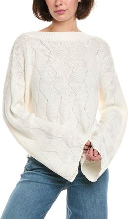 Amo Amo Patchwork Alpaca-Blend Sweater