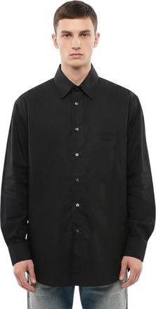 Diesel Black Relaxed Logo Shirt