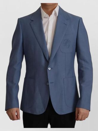 Dolce & Gabbana linen single breasted blazer