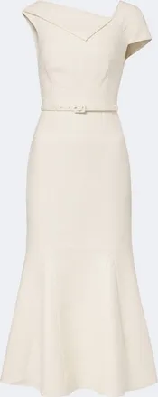 Roland Mouret Abito da cocktail in boucl&eacute; asimmetrico