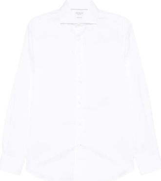 Brunello Cucinelli Camicia con bottoni - Bianco