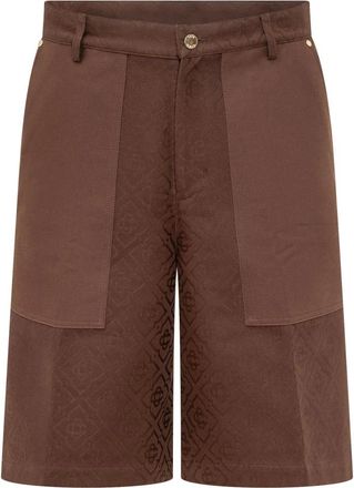 Casablanca Korte Broeken, Heren, Bruin, L, Cargo Shorts