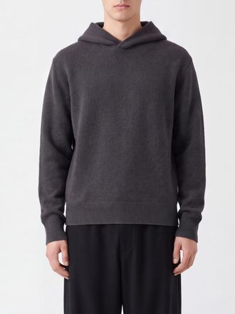 Christophe Lemaire Cashmere Knit Hoodie with Ribbed Cuffs