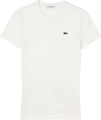 Lacoste Mujer, Camisetas, Blanco, Talla: L