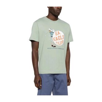 Emporio Armani T-Shirts - Heren - T-shirts - Groen - 2XL - Tops
