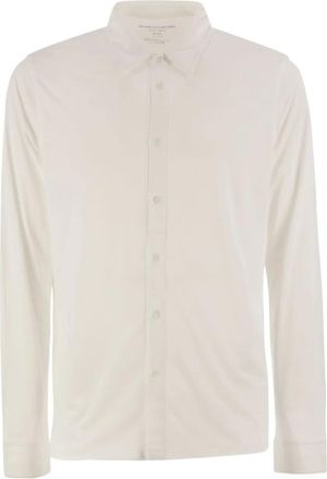 Majestic Filatures Camicia a maniche lunghe - Bianco