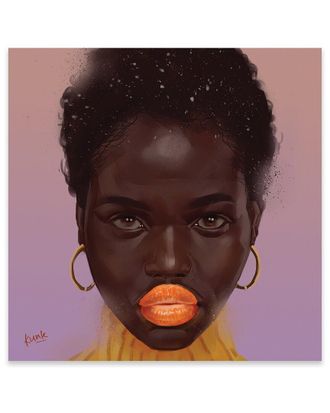 iCanvas Icanvas Tangerine Print On Acrylic Glass By Adekunle Adeleke