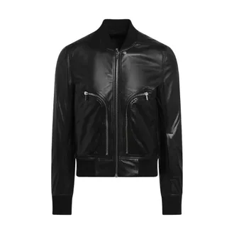 Rick Owens Pelle Jacket - male - Rick Owens - Leather Jackets - Black - M - Jackets