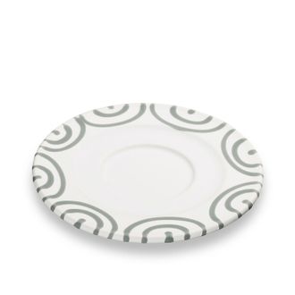 Gmundner Keramik Gmundner Keramik - Gmundner Cer&aacute;mica Gris Flameado, Platillo Cappuccino (&oslash;14cm)