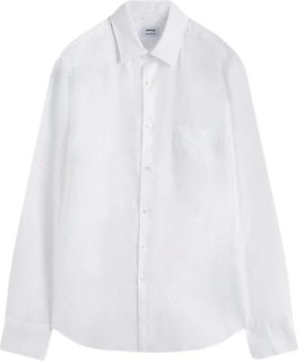 Aspesi Heren, Overhemden, Wit, Maat: XL Linnen