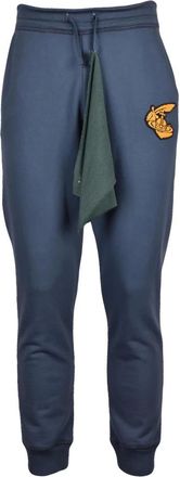 Vivienne Westwood Broeken, Heren, Blauw, M, Katoen, Tuta Trainingsbroeken