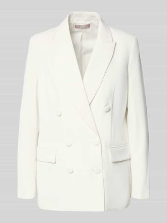Christian Berg Cocktail Regular Fit Blazer mit Pattentaschen in Ecru, Gr&ouml;&szlig;e 32