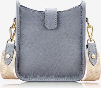 Gigi New York Ellie Crossbody in Blue Grey at Nordstrom