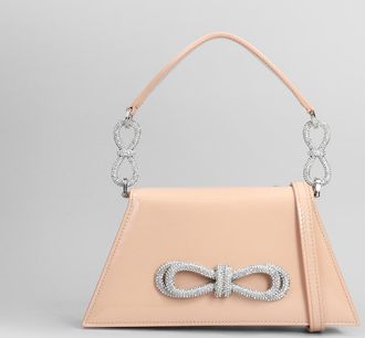 Mach & Mach Samantha Shoulder Bag In Powder Leather