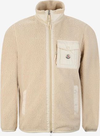 Moncler Stehkragen-Fleece-Cardigan