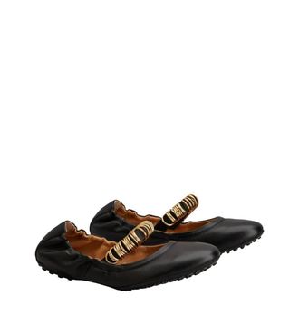 Tod's Tods Ballerinas - Flat Shoes Black - Gr. 37 (EU) - in Schwarz - f&uuml;r Damen