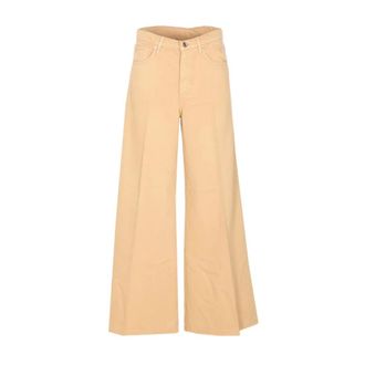 Liu Jo Wide Jeans, female, Beige, Size: W27 Ua6217T365A51213 Wide Jeans