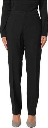 Fabiana Filippi Stijlvolle Broeken voor een Modestatement - Dames - Slim Fit Broeken - Zwart - M - Broeken
