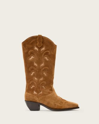 AllSaints Dolly Western Boots
