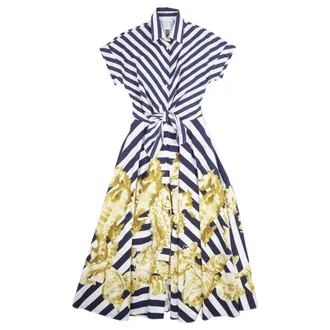 Sara Roka Shirt Dresses, female, Multicolor, Size: 2XS Shirt Dresses