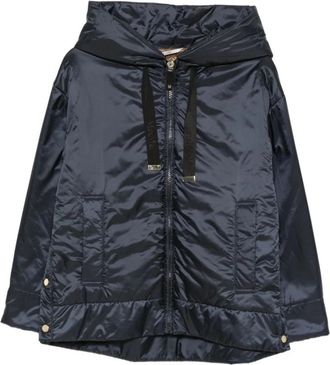 Max Mara Daria Jacket - Dames - Zomerjassen - Blauw - XS - Leer - Jassen