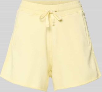 Rich & Royal Sweatshorts mit Eingrifftaschen in Hellgelb, Gr&ouml;&szlig;e XL