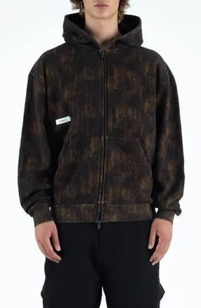 Students Bushill Camo Cotton Fleece Zip Hoodie at Nordstrom Rack, Size Medium