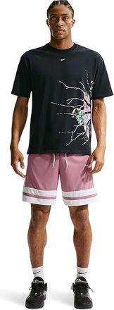 Nike Basketball T-Shirt Mens T Shirt Black : 2XL, Cotton