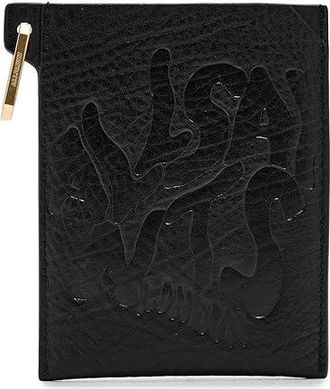 AllSaints Elba G Passport Holder Womens Handbags Black, Leather