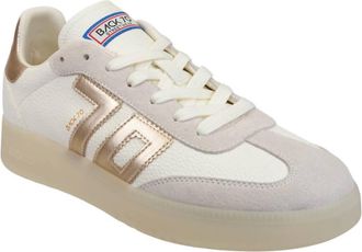 Back70 Womens Boston 2502 Sneakers In Metallic Gold
