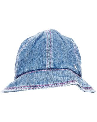 Chanel 2022 Denim Logo Bucket Hat (Authentic Pre-Loved)