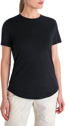 Icebreaker 125 Cool Lite Sphere T-Shirt in Black at Nordstrom, Size Medium