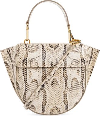 Wandler Hortensia Mini Bag - Dames - Handtassen - Beige - ONE Size - Leer - Tassen