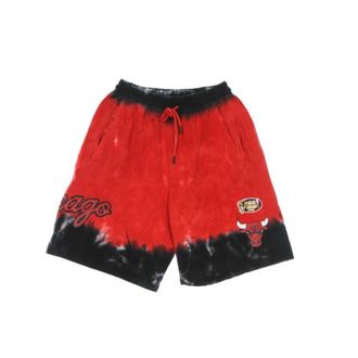 Mitchell & Ness Hombre, Pantalones cortos, Rojo, Talla: L