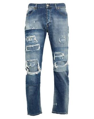 PMDS Premium Mood Denim Superior BOTTOMWEAR - Jeans on YOOX.COM