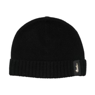 Borsalino City Beanie - Dames - Hoeden - Zwart - ONE Size - Kasjmier - Accessoires