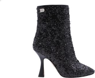 Blugirl Stijlvolle enkellaars met Humo - Dames - Laarzen met Hak - Zwart - 38 EU - Schoenen