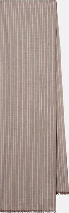 The Row Sciarpa in cotone a righe