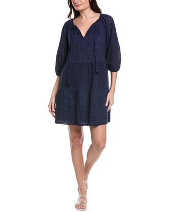 Tommy Bahama Harbour Eyelet Raglan Cover-Up Dress