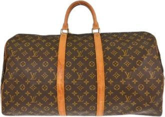 Louis Vuitton Pre-owned Weekend Bags, unisex, Brown, Size: ONE SIZE Pre-owned Keepall bag