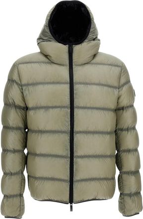 Moncler Beige Quilted Hood Jacket