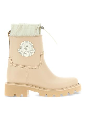 Moncler Kickstream Beige Rain Boots