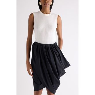 Chlo&eacute; Wool Pointelle Underpinning Shell in Iconic Milk at Nordstrom, Size Medium