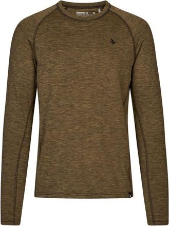 Seeland Peak Langarmshirt Longsleeve für Herren | braun