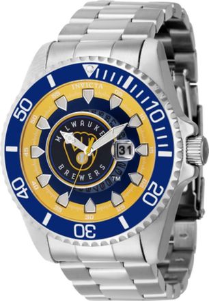 Invicta MLB Milwaukee Brewers Quartz Mens Watch 43469
