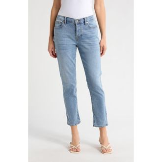 7 For All Mankind Josefina Ankle Crop Boyfriend Jeans in Thimble at Nordstrom Rack, Size 25