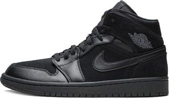 Nike Jordan Air Jordan 1 Mid Triple Black 2018 554724-050